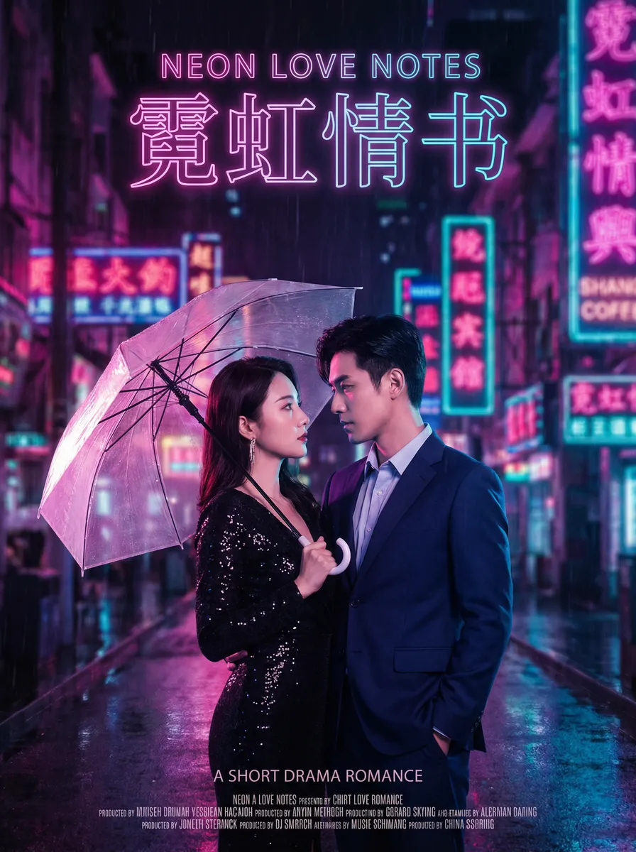 我国上世纪60年代进行的农业 热播都市爱情短剧 - 霓虹情书海报